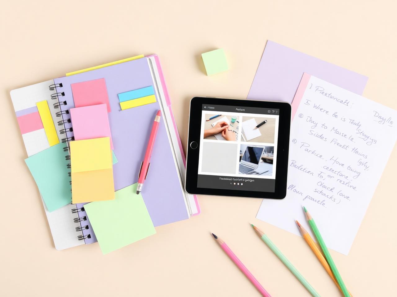 Materiais de apoio organizados para alunos do ensino fundamental